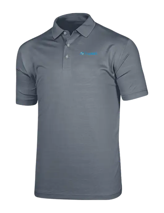 Callaway Vibrant Light Grey Ventilated Polo w/TrueNAS Logo