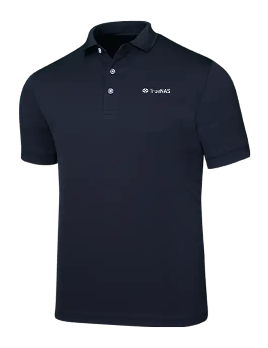 Callaway Ottoman Navy Polo w/TrueNAS Logo