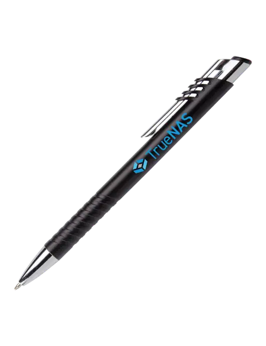 Schirhart Black Pen - Black Ink w/TrueNAS Logo