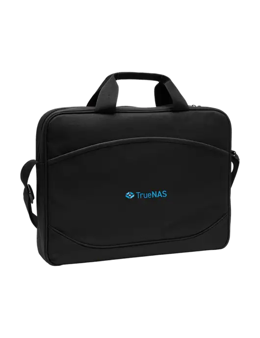 Slim & Lite Black Laptop Case w/TrueNAS Logo