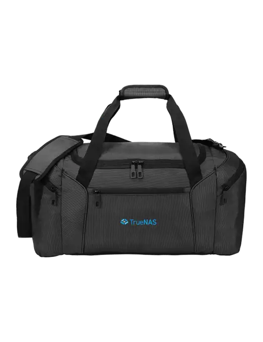 Slim & Lite Dark Grey Duffel    w/TrueNAS Logo
