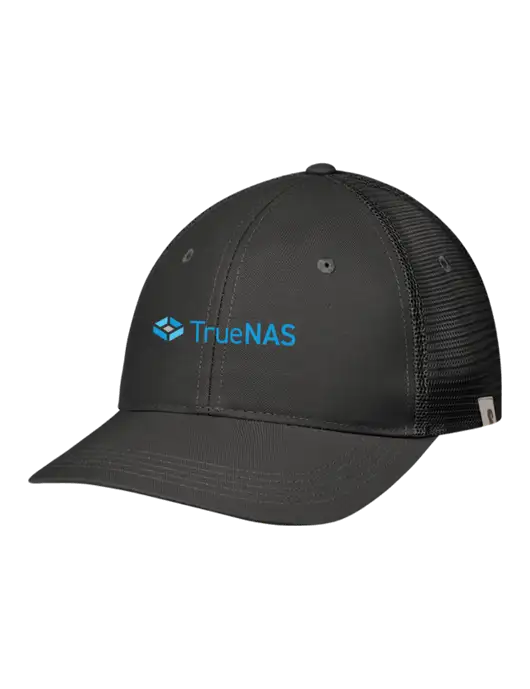 Carhartt Black Trucker Rugged Pro Series Cap w/TrueNAS Logo