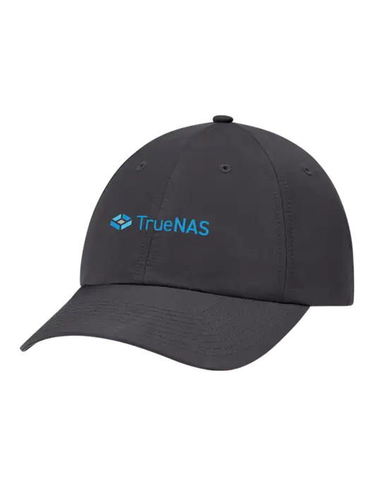 Richardson Relaxed Performance Lite Dark Grey Cap w/TrueNAS Logo