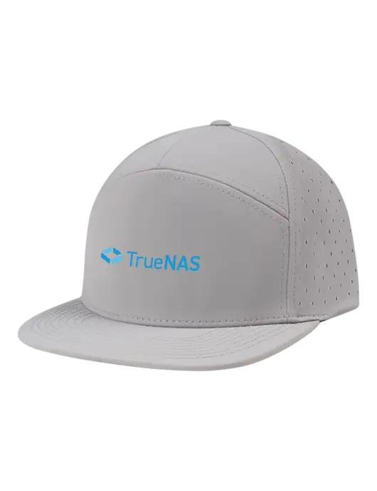 Richardson Light Grey Cannon Cap w/TrueNAS Logo