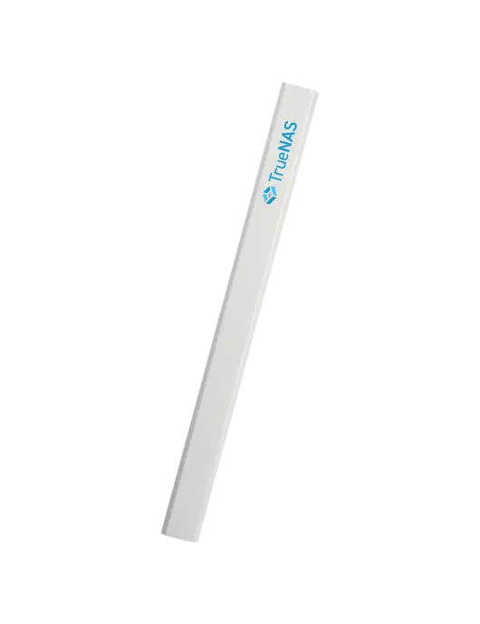 White Carpenter Pencil w/TrueNAS Logo