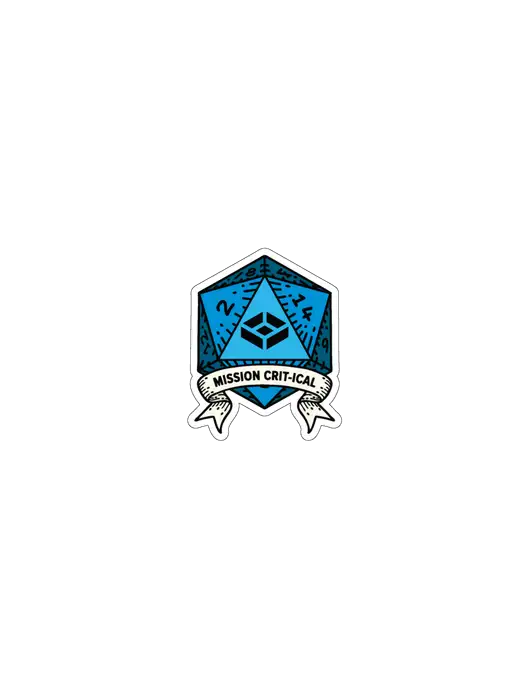 TrueNAS D&D 3" Decal